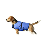 HyperKewl™ evaporative cooling dog coat in blue