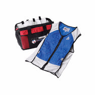 Hybrid cooling sport vest with cooling bag