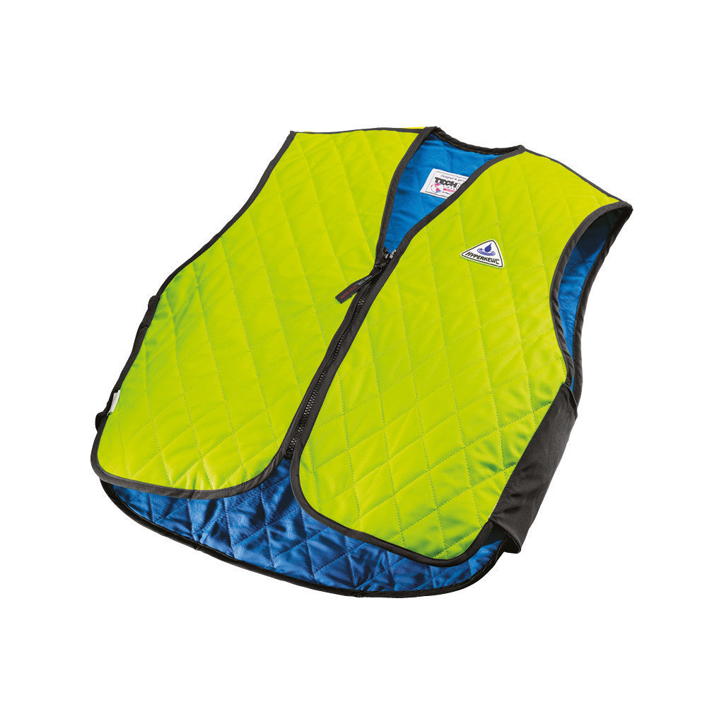Techniche HyperKewl Motor Sportvest Met Koelfunctie – Maat M, Blauw, Lichtgewicht En Tot 10 Uur Verkoelend