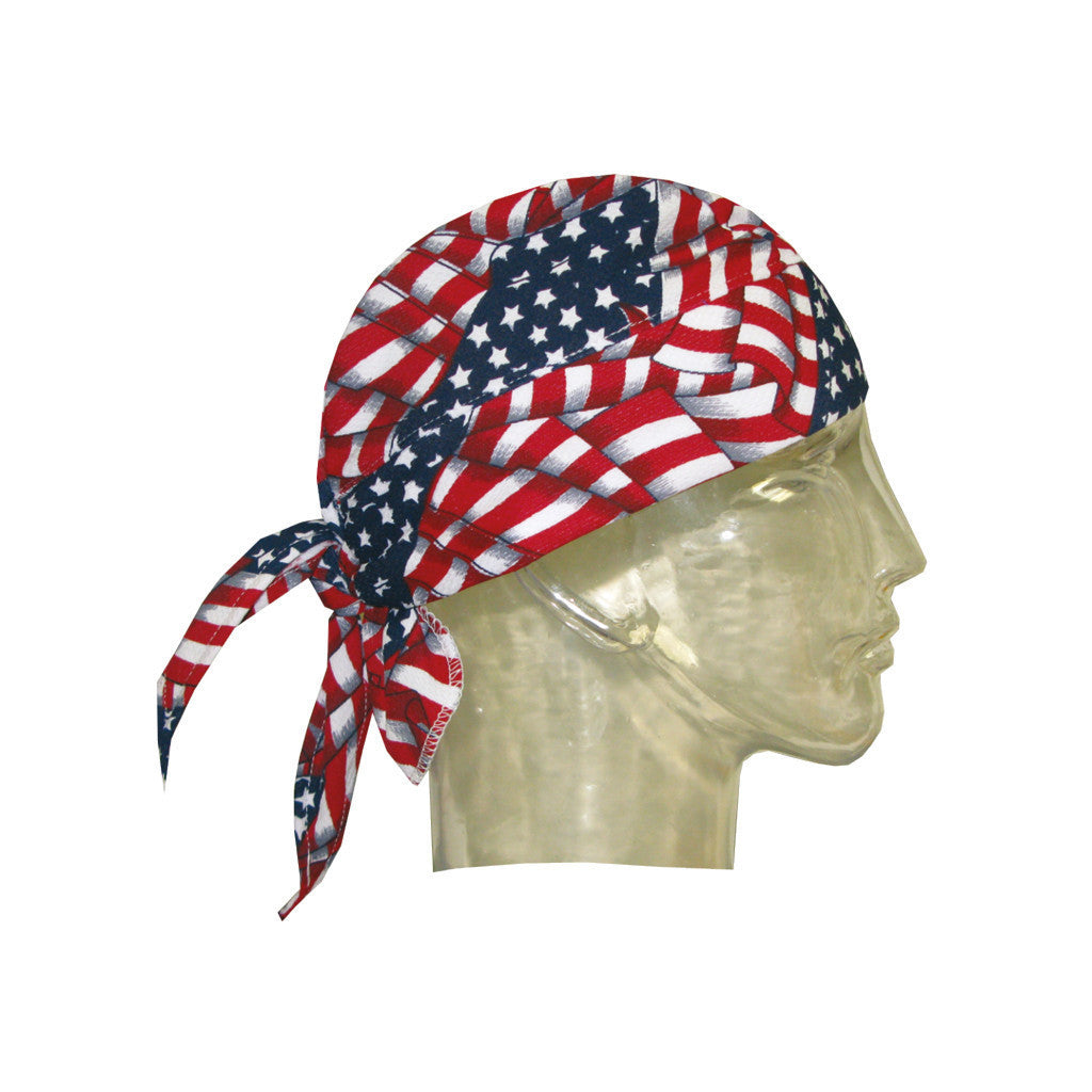 HyperKewl™ Evaporative Cooling Skull Cap - US flag
