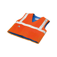 HyperKewl™ Evaporative Cooling Vest - Traffic Safety ANSI Class II Compliant - hi-viz orange