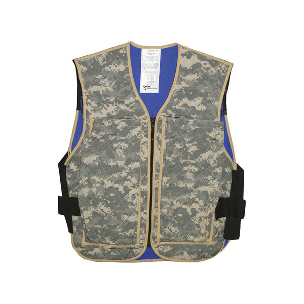Hybrid military cooling vest - Army ACU Digital