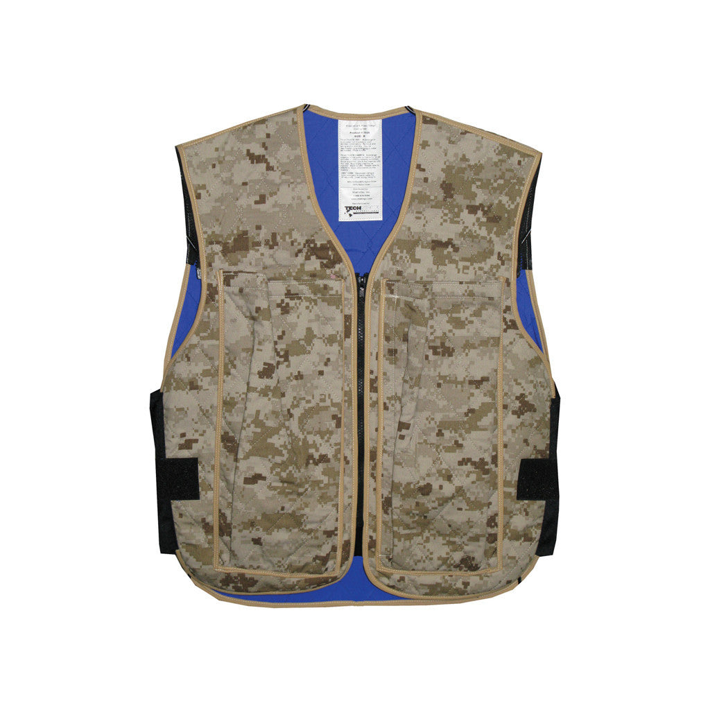 Hybrid military cooling vest - Military Desert Digital